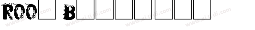 Room Black字体转换